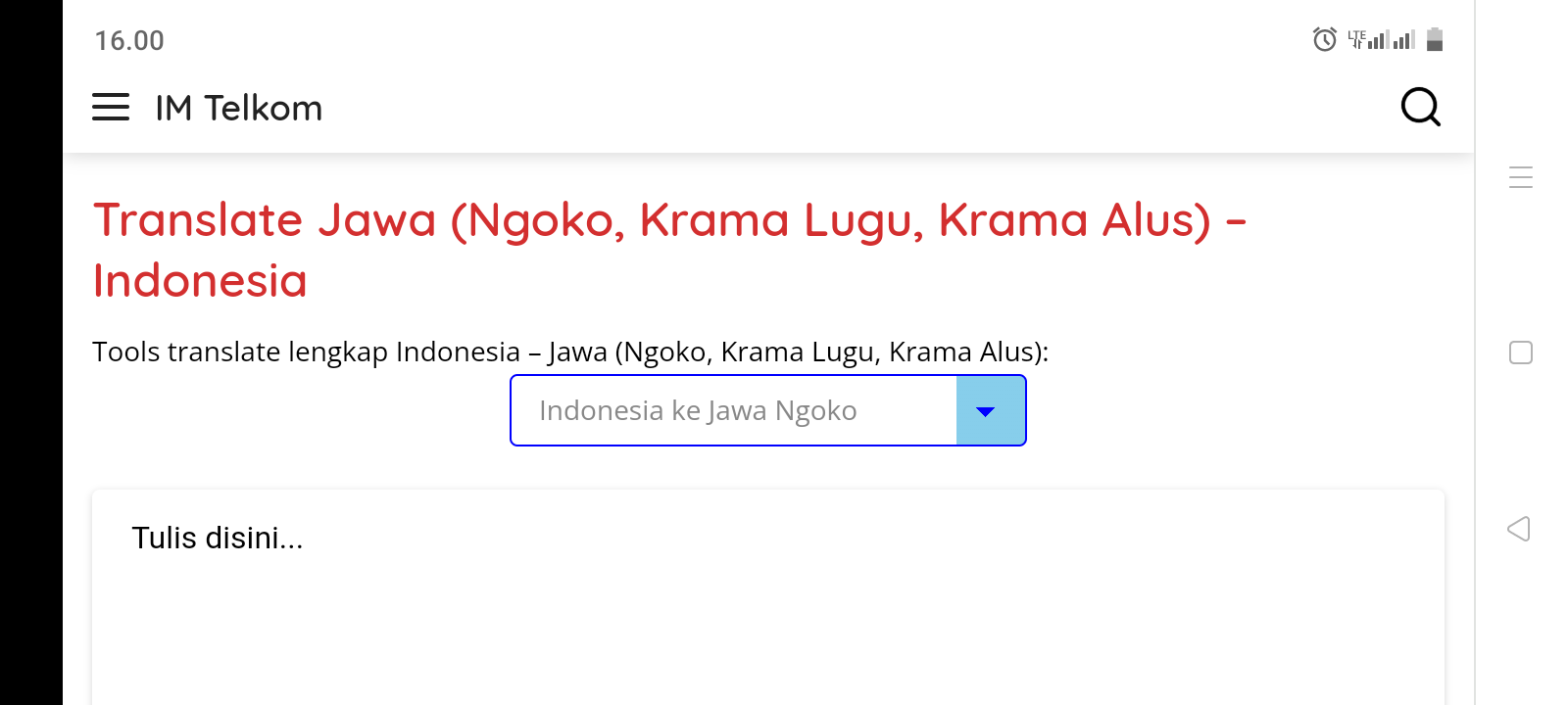 Situs-Situs Translate Jawa Ke Indo Rekomendasi Kami